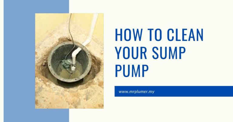 How To Clean Your Sump Pump