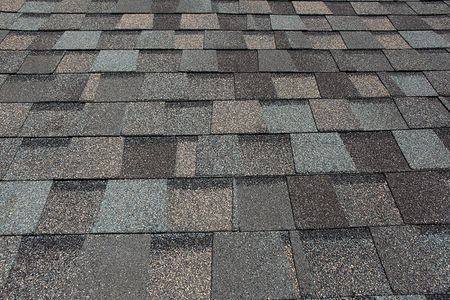 Asphalt roof shingles
