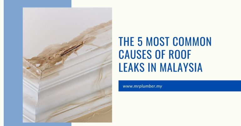 The 5 Most Common Causes of Roof Leaks in Malaysia