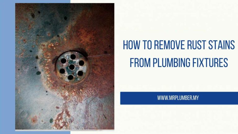 How to Remove Rust Stains from Plumbing Fixtures