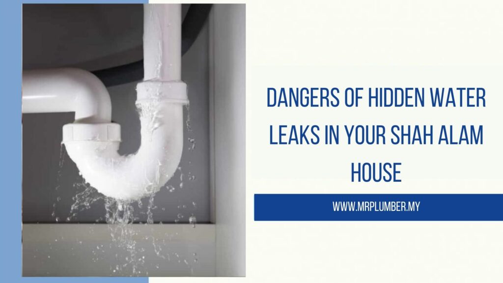 Dangers of Hidden Water Leaks in Your Shah Alam House
