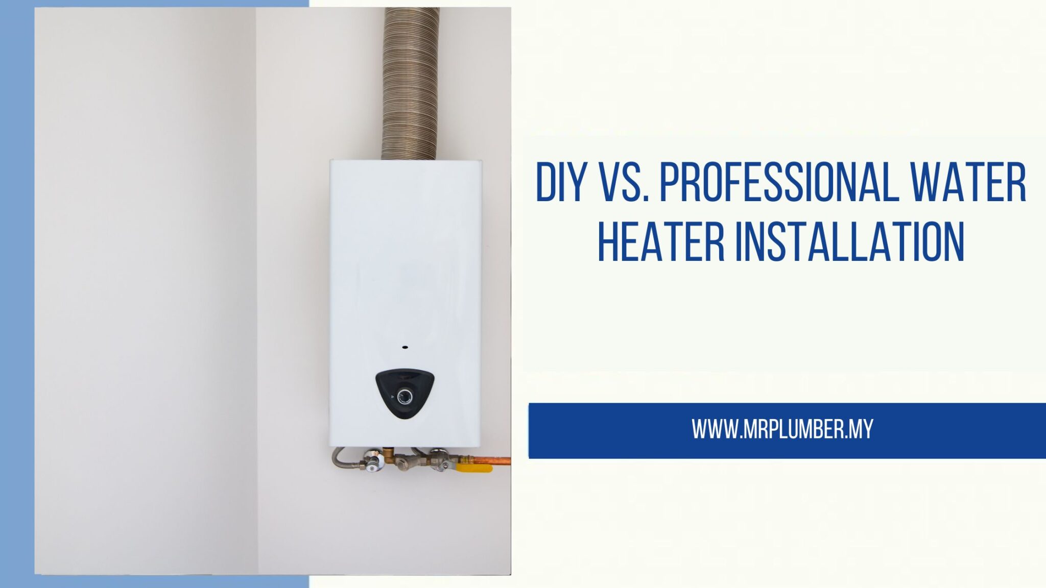 Diy Vs Professional Water Heater Installation Mr Plumber